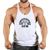 T-shirts hommes Nouveau dans le bodybuilding t-shirt sans manches gym t-shirt sans manches hommes gilet fitness t-shirt sportswear entraînement débardeur 240319