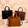 Frauen Handtasche Cross Body Schultertasche Tasche Echtes Leder Shop Fi Büro Weibliche Echte Rindsleder Menger Top Griff Taschen 77X0 #