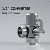 Kitchen Faucets 1/2 Tube Alloy Single Cut Valve Diverter Switch 20mm Water Divider Conversion Faucet Tool Inlet Accessories