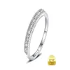 Ringen 925 Sterling Sier Solid Eternity Row Ring Eenvoudige Zirkonia Voor Vrouwen Originele Stapelbare Band Sieraden Gift7085483 Drop Deli Dhb6S