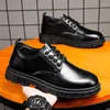 Chaussures habillées hommes en cuir tendance coréenne mocassins confortables hommes mode britannique baskets montantes mocassins