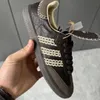 Designer wales bonner sneakers New 2024 co-branded SambaNotitle animal hair retro German training casual leopard men and women couple sports board shoes