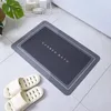 Tapis de salle de bain tapis super absorbant Tapis sans glissement Plancher de cuisine pailtre facile à propre