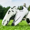 Sapatos de futebol americano masculino profissional antiderrapante tênis interno relvado ao ar livre botas de futsal treinamento ultraleve