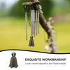 Partyzubehör 10pcs Bronzeglocken Vintage Guss Kupferglocke Anhänger DIY Wind Chime Dekorationen