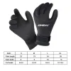 5mm Scuba Diving Gloves Waterproof Five Finger Dive Gloves Anti Slip Surfing Gloves for Diving Snorkeling Surfing