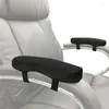 Sandalye kapakları 1 adet kol dayama pedleri yavaş ribaund bellek köpük yastık pedi matı ofis sandalyeleri için tekerlekli sandalye rahat