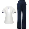 Beauty Sal Suit Vêtements de travail d'été pour femmes Ensemble uniforme de spa Hôtel Uniforme Recepti V8AR #