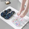 Sandals 3D summer slippers soft and non slip bath shoes wear-resistant Flipflops shower room womens sandals massage plant sandals Q240330