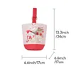 Miniso Mikko Mian Mian Strawberry Dumpling Series Tote Bucket Bag R1ka#