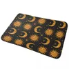 Tapis de bain solaire lune pied tapis cuisine salle de douche soleil visage magique séchage rapide salle de bain tapis de protection anti-dérapant toilette