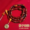 Strand Dice Suit 108 Beads Old Materials Ox Bone Diy Accessories Flexible Ring Thangka Fulu Skull Gourd Three-Way Bracelet