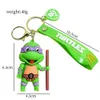 Fashion Cartoon Movie Character Keychain Rubber en Key Ring voor Backpack Jewelry Keychain 083542