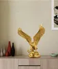 Decorative Figurines Vintage Copper Great Exhibition Eagle Ornament Fengshui Office Spread Wings Living Room Home Decor Crafts