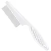 Vêtements pour chiens UEETEK Pet Stain Remover Peigne Portable Puce de poche avec des dents fines pour outil de brosse de toilettage (blanc)