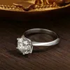 Cluster Ringen Moissanita Anillos 925 Sterling Zilver Voor Vrouwen Moissanite Diamanten Bague Met GRA Certificaat Bruiloft Fijne Sieraden