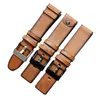 Bandes Bracelet en cuir véritable pour Diese 1657 bracelet 22mm 24mm 26mm 28mm Police rétro marron style original H240330