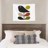 Tapisseries Orla Kiely tige et oiseau pour literie, Style scandinave, tenture murale Hippie, décoration de maison