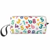 colorful Maths And Numbers Cosmetic Bag Women Fi Large Capacity Teacher Student Makeup Case Beauty Storage Toiletry Bags B8o3#