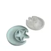 Figurines décoratives lune étoile plateau Silicone moule bricolage pour résine époxy boîte de rangement outils de moulage assiette plat moule décor à la maison
