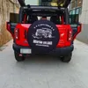 Автомобильные внешние аксессуары 32 дюйма запасной крышки шин задняя крышка для хранения пакета для хранения пакета для Ford Bronco 2021 2022 Инструменты