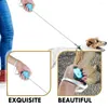 Collari per cani Guinzaglio per animali domestici Accessori per esterni retrattili Cucciolo di gatto Catene resistenti Corda di trazione Jogging Cintura per cani guida Toelettatura