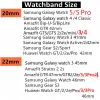 20mm 22mm Strap For Samsung Galaxy Watch 4/5/6/pro/classic 45mm 44mm Braided Solo Loop bracelet correa HUAWEI watch GT 2e-3 band