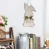 Party Decoration Easter Festival Door Pendant Sign Hangable Front Porch Board House Decors Holiday Supply