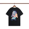 디자이너 남성 TSHIRT 최고 카사 블랑 패션 티 여성 여름 패턴 티셔츠 클래식 스웨트 셔츠 셔츠 T 셔츠 크기 S-3XL