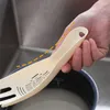 Cucharas de la lavadora de arroz Cocina Multifuncional Deslenador de cuchara Herramientas de filtro portátil