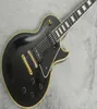 Ebony Fingerboard 1958 Black Beauty Electric Guitar Yellow Body Binding 5 layers Pickguard Pearl Block Inlay Gold Hardware5459362