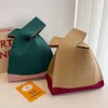 Casual Color Shop Bags Nicho Design Handmade Tote Bag Knit Handbag Reusable Mini Knot Wrist Bag Mulheres Meninas Bolsa de Ombro m8xY #