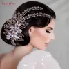 youlapan HP254 Wedding Hair Accories Bridal Delicate Wire Headband Women Headpiece Bridal Handmade Crystal Hair Accories X8B2#