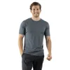 Merino Wool T Shirt Mens 17.5micro Base Layer Tee Men 180GSM Wicking Respirável Secagem Rápida Anti-Odor EUA Tamanho 240326