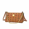 mc Small Fragrance European Fi Classic Retro Women's Chain Bag Light Luxury Brand Printed Theme Shoulder Bag H1Kb#