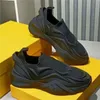 Newst Men Flow Sneakers Women Runner Trainers Designer Shoes Fashion Suede Zipper Shoes Mesh Casual Shoe Men Shoes With Box