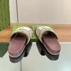 2024 Yeni Tasarımcı Terlik Polyester Ripstop Erkekler Slayt Sandal İşlemeli Etiket Kauçuk taban Sandalet Moda Yaz Plajı Slaytları Slip-On Boyut 35-45 Kutu