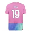 Giroud 23 24 25 Soccer Jersey Pulisic Reijnders Koche de Ketelaere Rafa Leao Theo Football Shirt AC 2024 2025 Men KIDS KIT POYS UNIFORMS Tredje fjärde fjärde M.Maignan