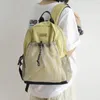 Backpack Korea Casual Lightweight Unisex Outdoor Sport Mountain Bag Rucksack 2024 High School Student Prosty Bookpack