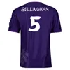 23/24 BELLINGHAM Fan Player version hommes kits de football pour enfants VINI JR reals mAdridS Y3 maillots de football RODRYGO MODRIC KROOS CAMAVINGA BRAHIM VALVERDE maillot de football