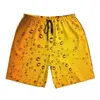 Shorts pour hommes 3D imprimé bière planche été Hawaii mode vêtements de sport pantalons courts mâle séchage rapide classique grande taille maillot de bain