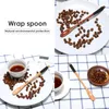 コーヒースクープに触れる経済的な木製スプーン中国の天然スプーン食器蜂蜜のミキシングスターラー茶攪拌木材