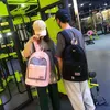 Podróż na zewnątrz plecak dla kobiet koreańsko -koreańskie wielopunktowe suche but separati Positi Storage Sports Fitn Plecak C154#