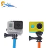 Selfie monopé à prova dwaterproof água tripé monopé extensível monopé selfie vara monopé para yi 4k 2/para sj4000 para herói 8 5 6 7 24329