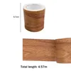 Autocollants muraux en planches de bois 5.7x457cm, papier peint auto-adhésif imperméable en PVC pour sol en Grain, pour décoration de maison bricolage, NOV99, vente en gros