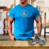 T-shirts pour hommes Spartan Shield Gym Fitness Training Boxing Training T-shirt 100% coton O-cou à manches courtes Casual Mens T-shirt Taille S-3XL J240330