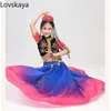 Natial Performance большая юбка-качели Natial Performan Синьцзянская танцевальная одежда для детей V6hm #