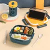 Dinnerware Est 1300ml Bento Box Insulated Lunch For Kids Toddler Girls Metal Portion Sections Leakproof Container