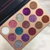 Zestawy Piękno Szkliwki 15 Kolor Clubadow Palette Glitter Pressed Makeup Diamond Magnet Magness Shine Shimmer Club Party Maquiagem