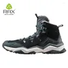 Buty fitness Rax Turing Boots Men Wodoodporne zimowe futra śnieżne wyściełaj lekkie trekking ciepłe trampki na zewnątrz góry